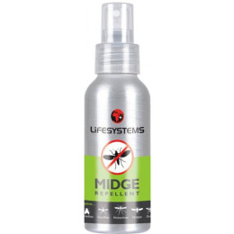 Repellent Lifesystems Midge Repellent 100ml spray grau