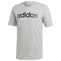 Herren-T-Shirt Adidas E LIN TEE grau Mgreyh/Black