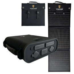 Sets Viking Technology Powerbank Viking VIDAR IV und Solarmodul Viking L60 PD