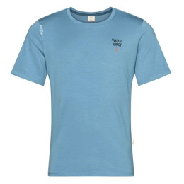 Herren-T-Shirt Chillaz Bozen Vertical Energy hellblau Light Blue