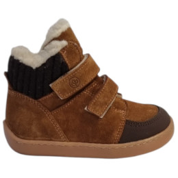 Kinder-Barfußschuhe beBare 3555TY Tan braun TAN