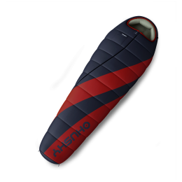 Schlafsack Husky Extreme Emotion -22°C blau/rot