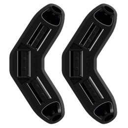 Kleiderhaken-Set Kohla Butterfly schwarz