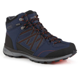 Herrenschuhe Regatta Samaris Mid II blau/orange Navy/Btsalmo