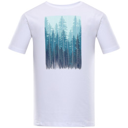 Herren-T-Shirt Alpine Pro Allon weiß/blau white