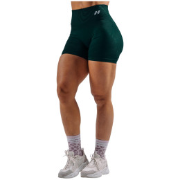 Damenshorts Nebbia Extra Push-Up Shorts Primal dunkelgrün DARK GREEN
