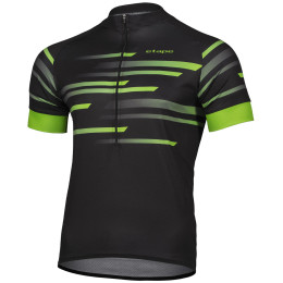 Herren Radtrikot Etape Energy schwarz/grün black / green