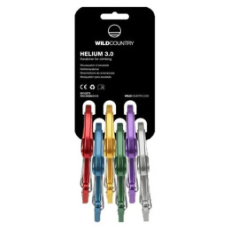Karabiner Wild Country Helium 3.0 Rack 6 Pack mix1