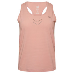 Damenunterhemd Dare 2b Crystallize Vest rosa Powder Pink