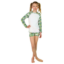 Kinderbadeanzug DucKsday Toucan Swim Trunk Girl mix1 Multicolor