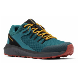 Herrenschuhe Columbia Trailstorm Waterproof blau DeepWaveBrightGold