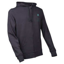 Herren-Sweatshirt Hiko Respect Zip Up Hoodie grau