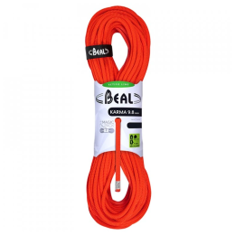 Kletterseil Beal Karma 9,8 mm (70 m) orange SOLID ORANGE