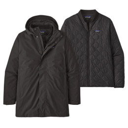 Herrenjacke Patagonia M's Heyes Peak 3-in-1 Parka schwarz Black