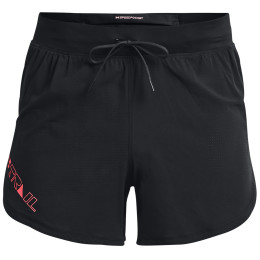 Herrenshorts Under Armour SpeedPocket Trail Short schwarz Black / / Beta