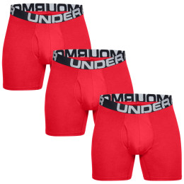 Boxershorts Under Armour Charged Cotton 6in 3 Pack