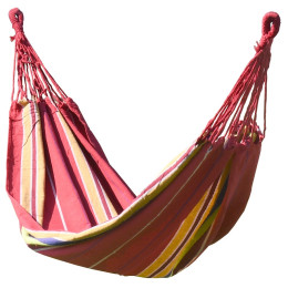 Hängematte Cattara Textil rot/gelb RedYellow