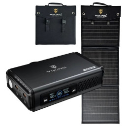 Sets Viking Technology Batteriegenerator Viking VALI150 und Solarmodul Viking L60 PD