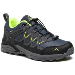 Herrenschuhe Elbrus Euberen Low Wp grau DarkGray/Black/Lime