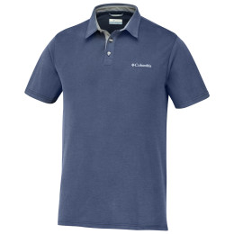 Herren-T-Shirt Columbia Nelson Point Polo dunkelblau CollegiateNavy