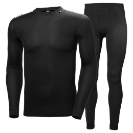 Herren-Funktionsset Helly Hansen Hh Comfort Light Set schwarz Black