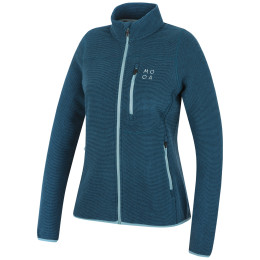 Damen-Sweatshirt MOOA Velmo fleece 210 blau lagoon blue