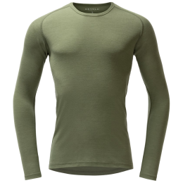 Herren-Funktionsshirt Devold Adventure Merino 190 Shirt Man hell-khaki Lichen