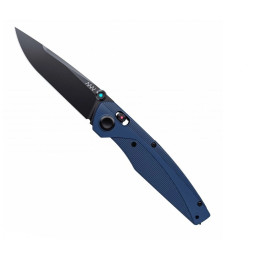 Klappmesser Acta non verba A100 BB DLC Slepnier blau blue