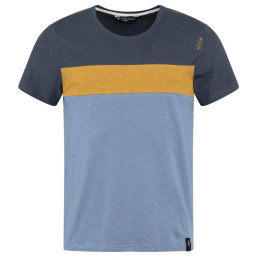 Herren-T-Shirt Chillaz Color Block blau/gelb Color Block Blue