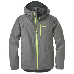 Herrenjacke Outdoor Research Foray jacket (S18) grau/gelb Pewter/LemonGrass