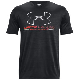 Herren-Funktionsshirt Under Armour Training Vent Graphic SS schwarz Black / Beta / White
