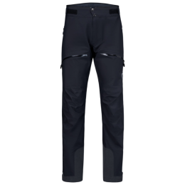 Wasserdichte Herrenhosen Norrona trollveggen Gore-Tex Pro light Pants schwarz Caviar Black