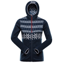 Herrenpullover Alpine Pro Nores blau/weiß