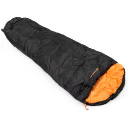 Kinderschlafsack Alpine Pro Deline schwarz/orange