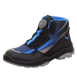Kinderschuhe Superfit Jupiter Schwarz/Blau