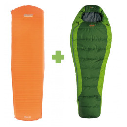 Set Pinguin Set spacáku Savana 195 a karim grün