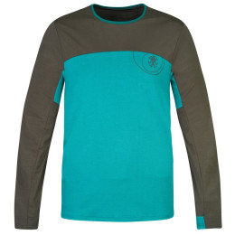 Herren-T-Shirt Rafiki Pitone blau/grau deep jungle/ivy