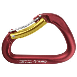 Karabiner Grivel K7G Lambda Twin Gate rot