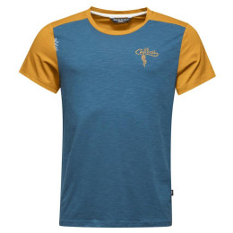 Herren-T-Shirt Chillaz Haidi Land Rope blau dark blue / curry