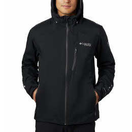 Herrenjacke Columbia Titan Pass 2.5L Shell schwarz Black