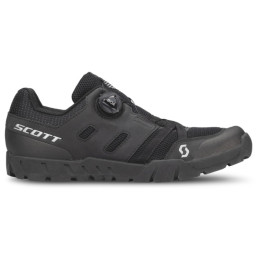 Radschuhe Scott Sport Crus-r Flat Boa schwarz black/silver