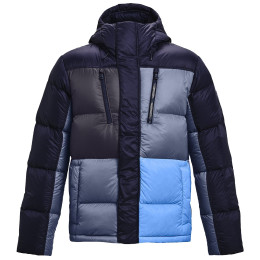 Herren-Winterjacke Under Armour CGI Down Blocked Jkt blau Midnight Navy/Tempered Steel/Midnight Navy