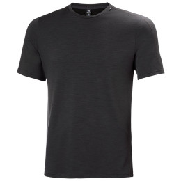 Herren-Funktionsshirt Helly Hansen Lifa Merino Lightweight Tee grau Ebony