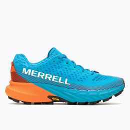 Damen Laufschuhe Merrell Agility Peak 5 blau tahoe/tangerine