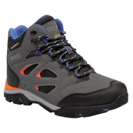 Kinderschuhe Regatta Holcombe IEP Jnr grau/blau Briar/Blzeor