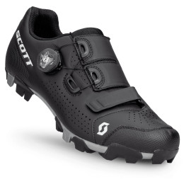 Herren Radschuh Scott Mtb Team Boa schwarz matt black/white
