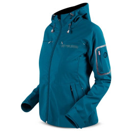 Damenjacke Trimm Cool lady blau Lagoon