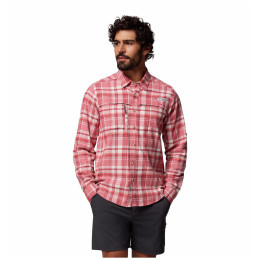 Herrenhemd Columbia Wild Cast Flannel Shirt rosa Rosewood
