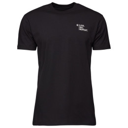 Herren-T-Shirt Black Diamond Ski Mountaineering Tee schwarz Black