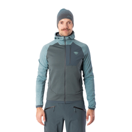 Herren Funktions-Sweatshirt Dynafit Radical Wool Hooded Jkt M blau 3161 - smoke blue/0720